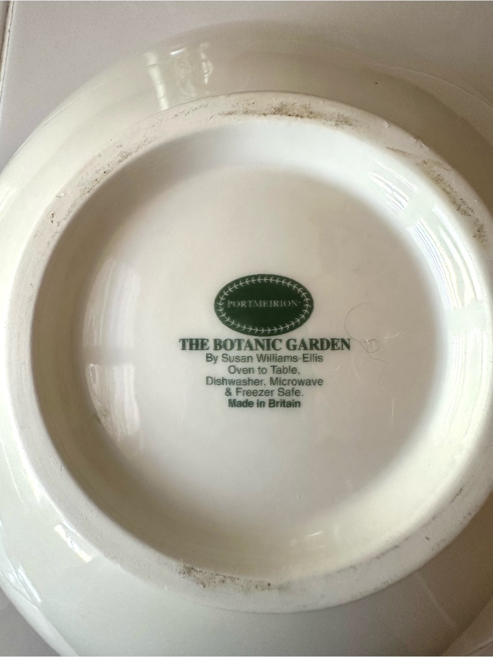 Portmeirion Botanic Garden Lily Flowered Azalea Oval Serving Bowl 11” - Picture 5 of 8
